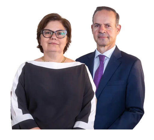 João Paulo Padrão e Patrícia Alves Soares, advogados coordenadores